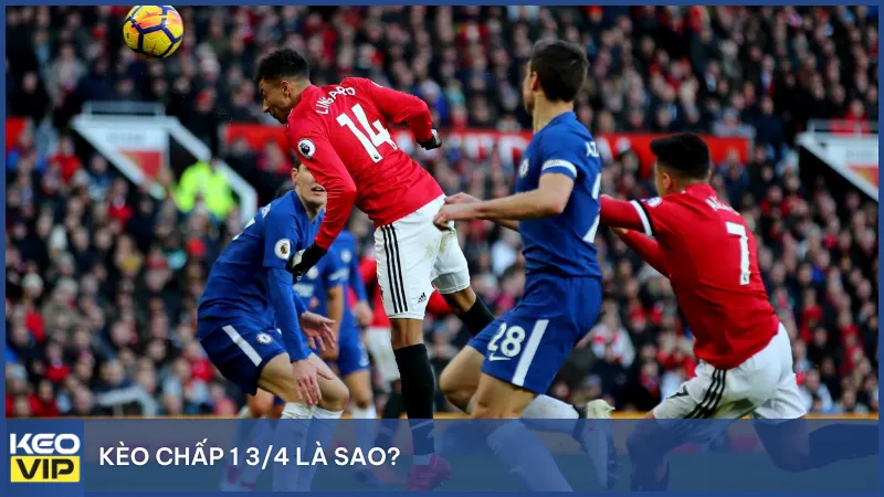 Kèo chấp 1 3/4 là sao?