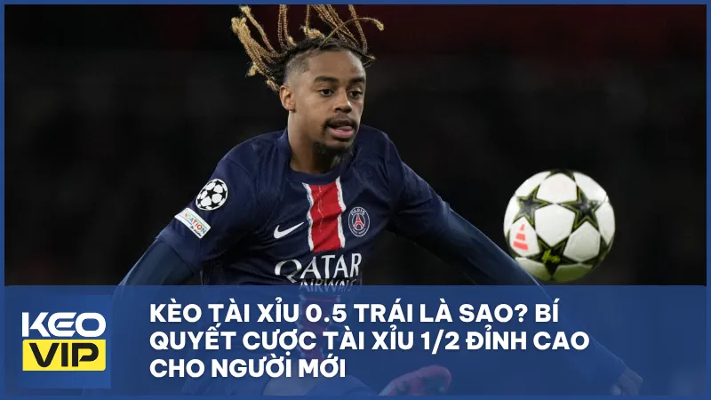 Kèo tài xỉu 0.5 trái