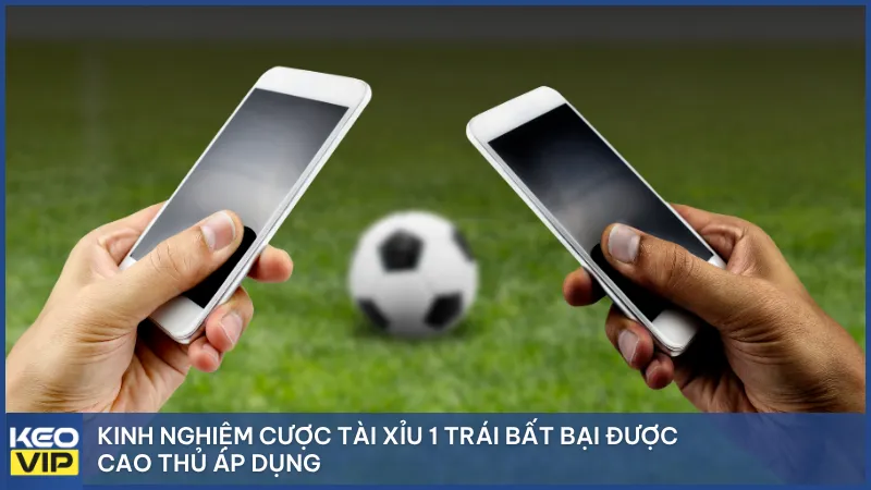 Kinh nghiệm cược tài xỉu 1 trái bất bại được cao thủ áp dụng