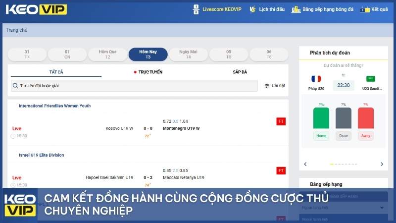 Cam kết đồng hành cùng cộng đồng cược thủ chuyên nghiệp – minh bạch thông tin, bảo mật dữ liệu, cập nhật liên tục và hỗ trợ toàn diện cho mọi đối tượng người chơi.