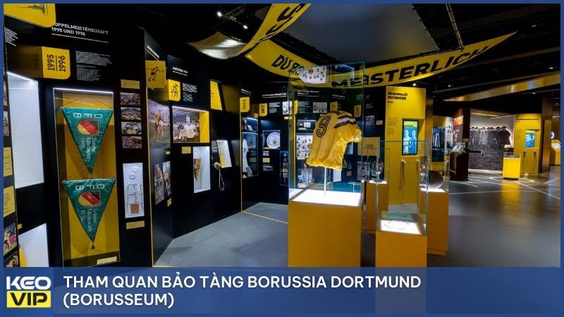 Tham quan Bảo tàng Borussia Dortmund (Borusseum)