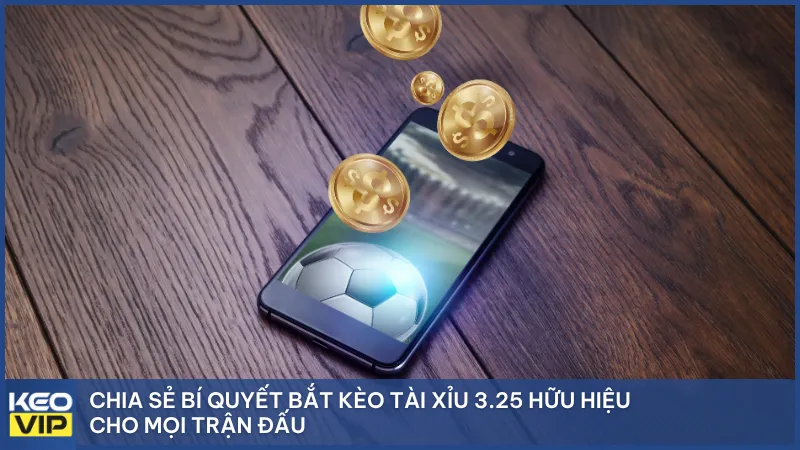 Chia sẻ bí quyết bắt kèo tài xỉu 3.25 hữu hiệu cho mọi trận đấu