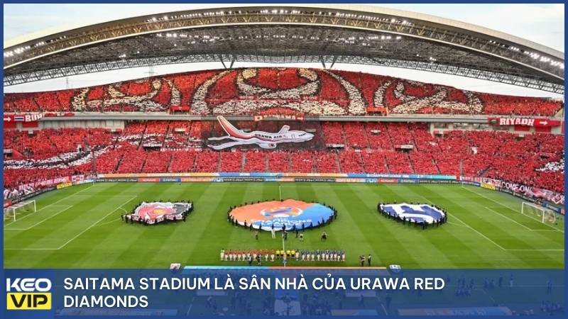 Là sân nhà của Urawa Red Diamonds - một trong những CLB giàu thành tích nhất Nhật Bản