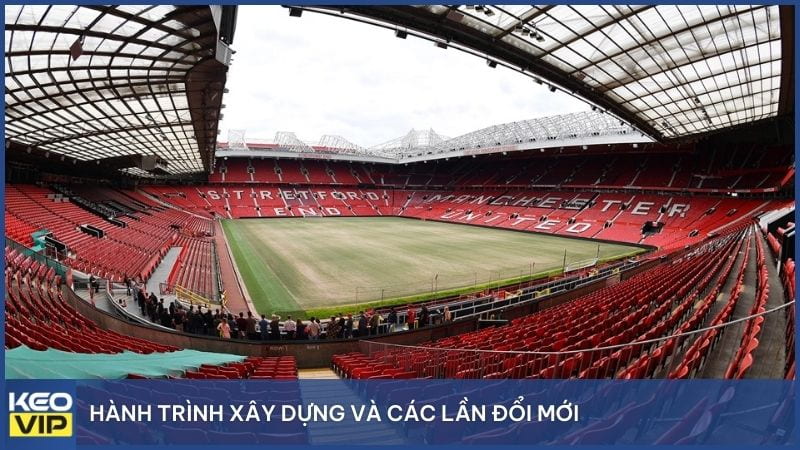 Hành trình xây dựng và các lần đổi mới tạo nên diện mạo hoành tráng cho sân bóng này