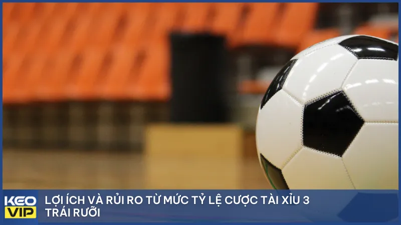 Lợi ích và rủi ro từ mức tỷ lệ cược tài xỉu 3 trái rưỡi