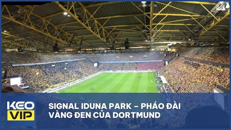 Signal Iduna Park - Pháo đài vàng đen của Dortmund
