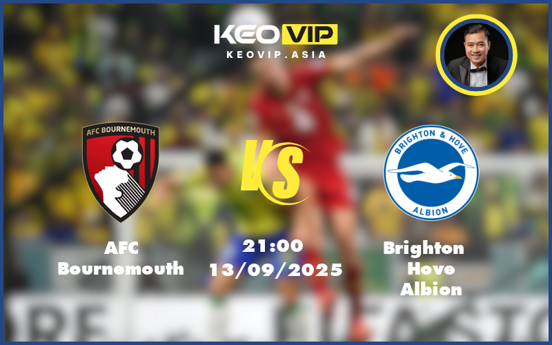 afc bournemouth brighton hove albion 13 09 ngoai hang anh - Nhận định soi kèo AFC Bournemouth gặp Brighton Hove Albion 21:00 ngày 13/09/2025 tại Ngoại hạng Anh