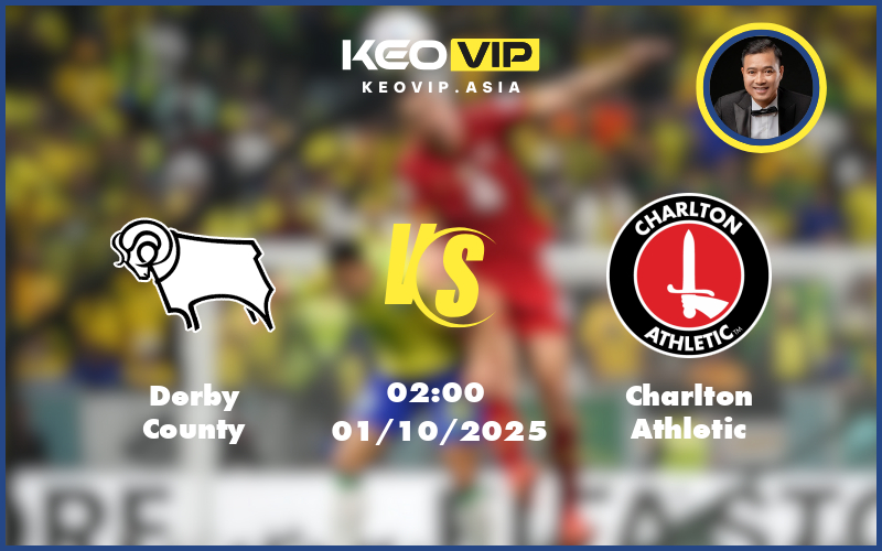 derby county charlton athletic 01 10 hang nhat anh - Nhận định soi kèo Derby County gặp Charlton Athletic 02:00 ngày 01/10/2025 tại Hạng Nhất Anh