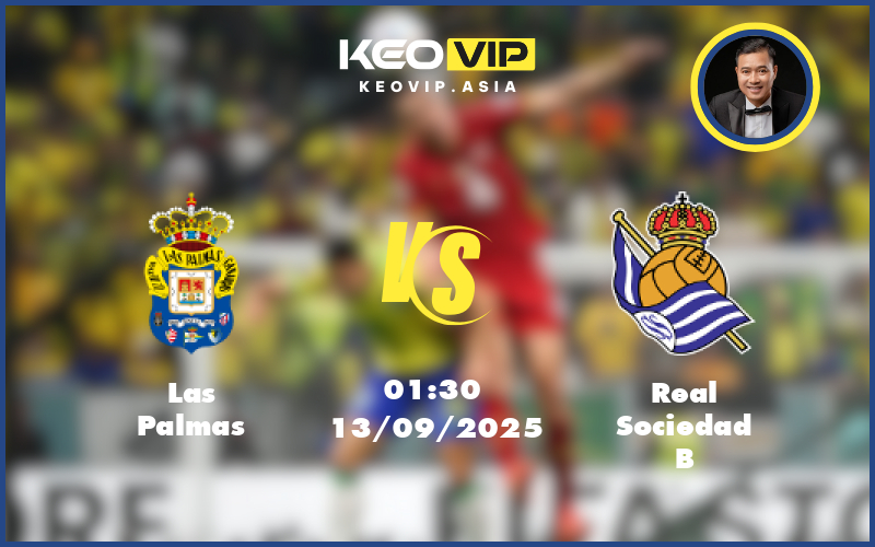 las palmas real sociedad b 13 09 hang 2 tay ban nha - Nhận định soi kèo Las Palmas gặp Real Sociedad B 01:30 ngày 13/09/2025 tại Hạng 2 Tây Ban Nha