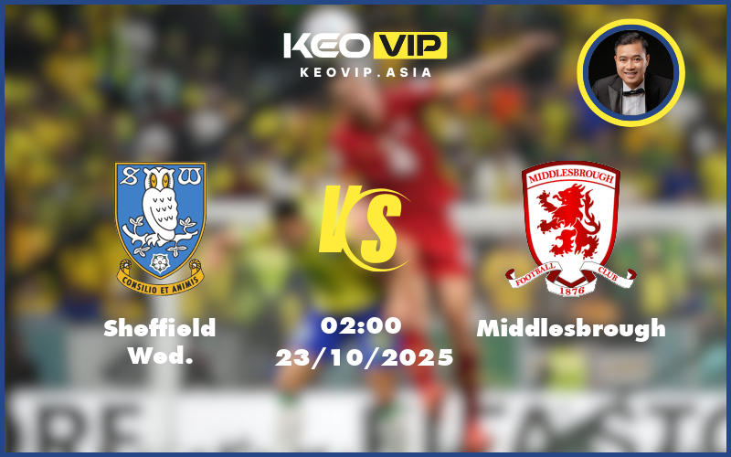 sheffield wed middlesbrough 23 10 hang nhat anh - Nhận định soi kèo Sheffield Wed gặp Middlesbrough 02:00 ngày 23/10/2025 tại Hạng Nhất Anh