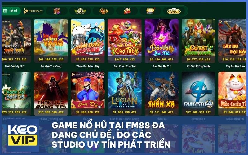 Game nổ hũ tại FM88