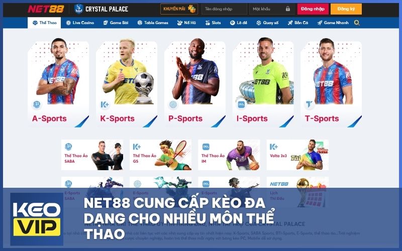 Hệ thống tỷ lệ được cập nhật liên tục, hỗ trợ kèo đa dạng