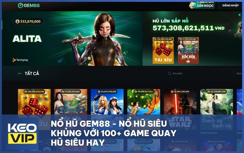 Nổ Hũ Gem88 - Nổ Hũ Siêu Khủng Với 100+ Game Quay Hũ Siêu Hay