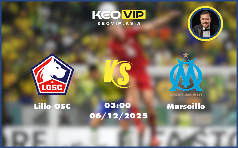 Nhận định soi kèo Lille OSC gặp Marseille 03:00 ngày 06/12/2025 tại Ligue 1