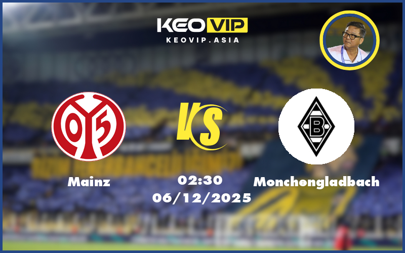 Nhận định soi kèo Mainz vs Monchengladbach 02:30 ngày 06/12/2025 Bundesliga