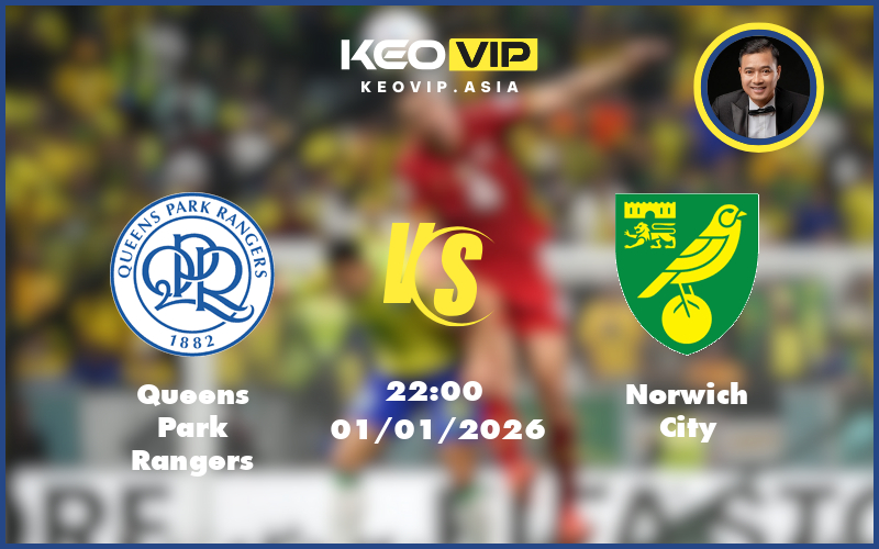 queens park rangers norwich city 01 01 hang nhat anh - Nhận định soi kèo Queens Park Rangers gặp Norwich City 22:00 ngày 01/01/2026 tại Hạng Nhất Anh