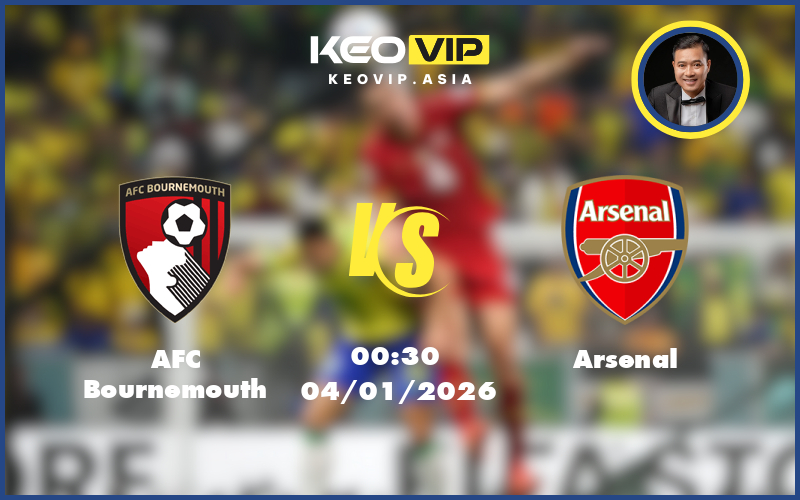 afc bournemouth arsenal 04 01 ngoai hang anh - Nhận định soi kèo AFC Bournemouth gặp Arsenal 00:30 ngày 04/01/2026 tại Ngoại hạng Anh