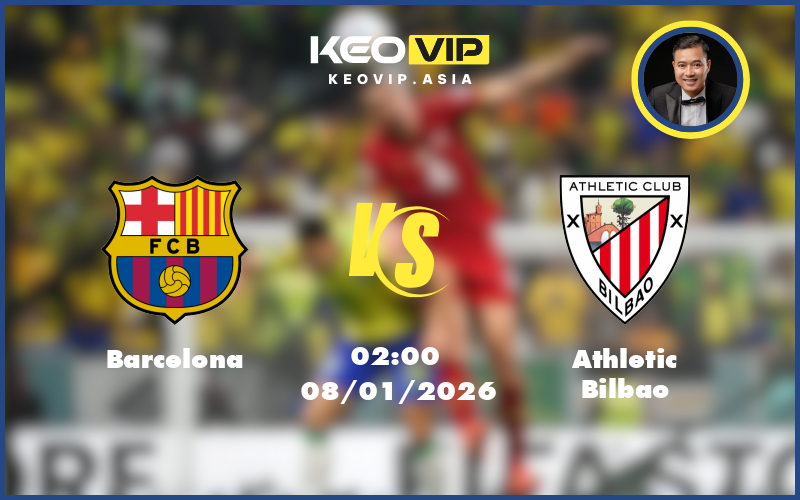 barcelona athletic bilbao 08 01 sieu cup tay ban nha - Nhận định soi kèo Barcelona gặp Athletic Bilbao 02:00 ngày 08/01/2026 tại Siêu cúp Tây Ban Nha