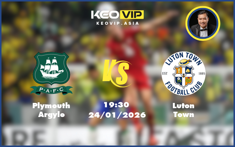 plymouth argyle luton town 24 01 hang 3 anh - Nhận định soi kèo Plymouth Argyle gặp Luton Town 19:30 ngày 24/01/2026 tại Hạng 3 Anh