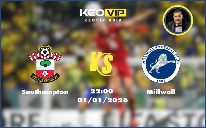 southampton millwall 01 01 hang nhat anh - Nhận định soi kèo Southampton gặp Millwall 22:00 ngày 01/01/2026 tại Hạng Nhất Anh