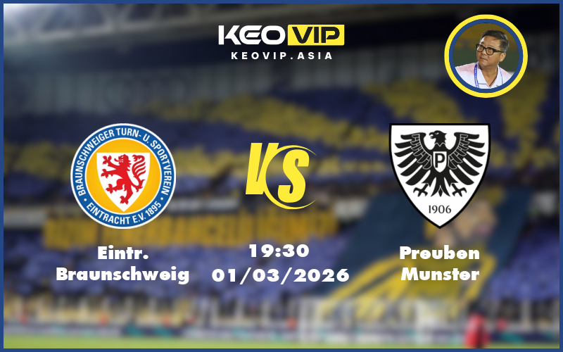 eintr braunschweig preuben munster 01 03 hang hai duc - Nhận định soi kèo Eintr Braunschweig vs Preuben Munster 19:30 ngày 01/03/2026 Hạng hai Đức