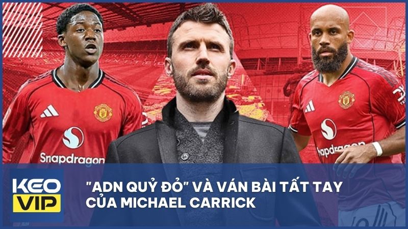 Michael Carrick và mong muốn trở thành HLV trưởng của MU