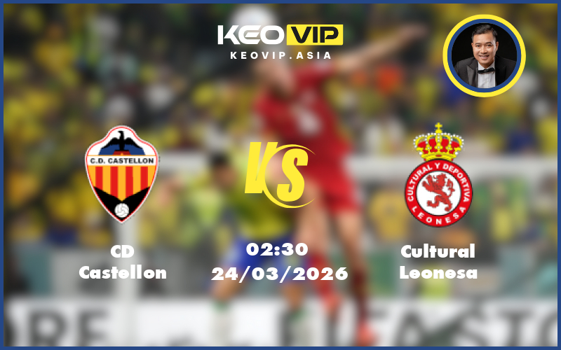 cd castellon cultural leonesa 24 03 hang 2 tay ban nha - Nhận định soi kèo CD Castellon gặp Cultural Leonesa 02:30 ngày 24/03/2026 tại Hạng 2 Tây Ban Nha