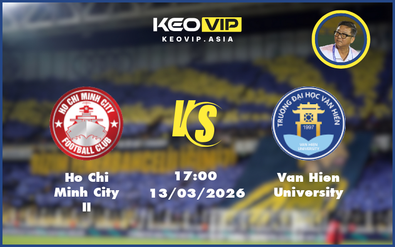 ho chi minh city ii van hien university 13 03 hang nhat viet nam - Nhận định soi kèo Ho Chi Minh City II gặp Van Hien University 17:00 ngày 13/03/2026 tại Hạng Nhất Việt Nam