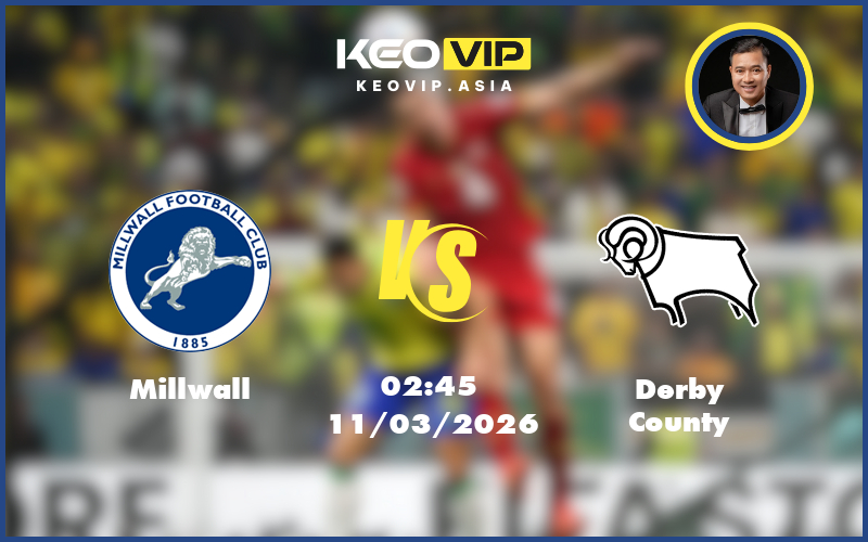 millwall derby county 11 03 hang nhat anh - Nhận định soi kèo Millwall gặp Derby County 02:45 ngày 11/03/2026 tại Hạng Nhất Anh