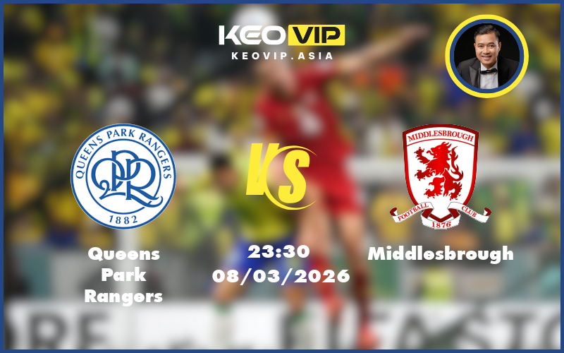 queens park rangers middlesbrough 08 03 hang nhat anh - Nhận định soi kèo Queens Park Rangers gặp Middlesbrough 23:30 ngày 08/03/2026 tại Hạng Nhất Anh