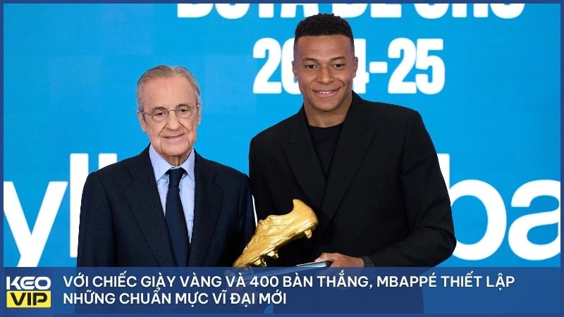 Tổng hợp danh hiệu và những cột mốc bàn thắng kinh ngạc khẳng định vị thế huyền thoại của siêu sao Mbappé