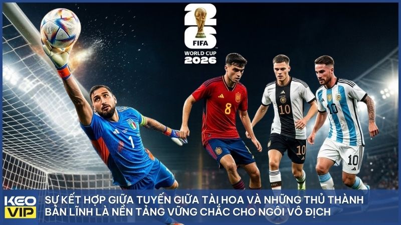 Những nhân tố sở hữu bản lĩnh thép, đóng vai trò là điểm tựa vững chắc nhất cho mọi mục tiêu vô địch