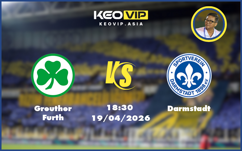 greuther furth darmstadt 19 04 hang hai duc - Nhận định soi kèo Greuther Furth vs Darmstadt 18:30 ngày 19/04/2026 Hạng hai Đức