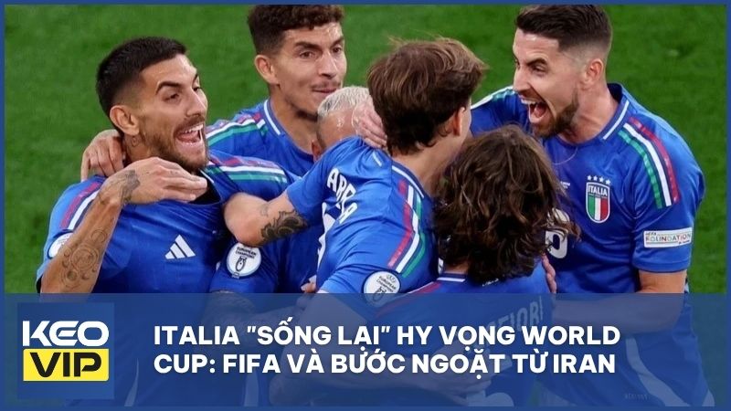 Italia "sống lại" hy vọng World Cup
