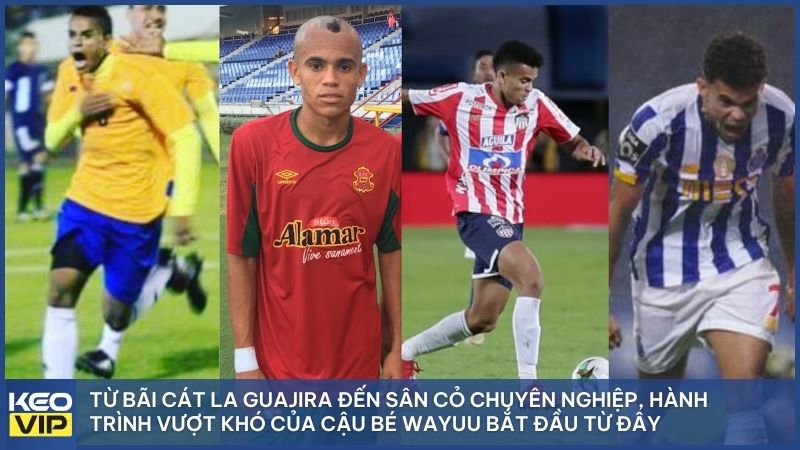 Luis Díaz trong màu áo Barranquilla FC, giai đoạn anh phải nỗ lực cải thiện thể hình để bắt đầu sự nghiệp