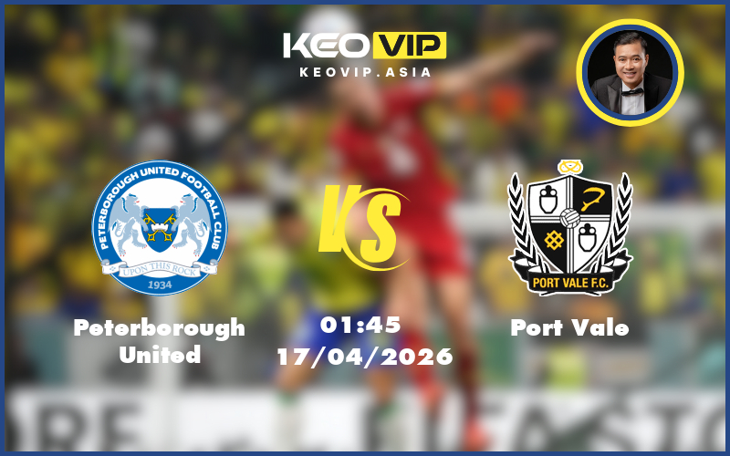 peterborough united port vale 17 04 hang 3 anh - Nhận định soi kèo Peterborough United gặp Port Vale 01:45 ngày 17/04/2026 tại Hạng 3 Anh