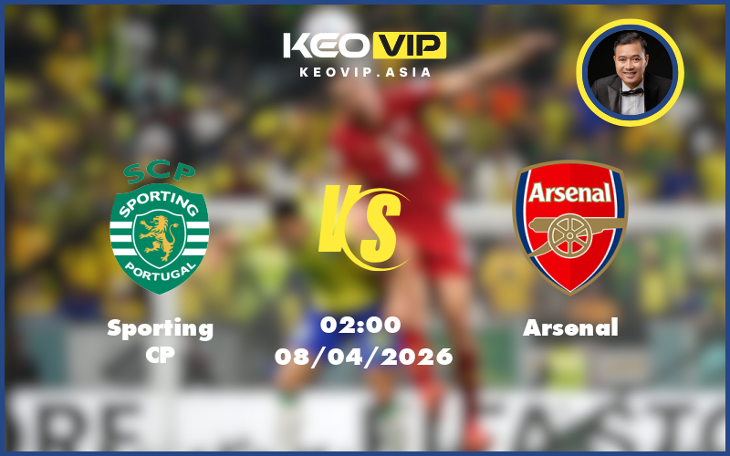 Nhận định soi kèo Sporting CP – Arsenal 02:00 ngày 08/04/2026 tại C1