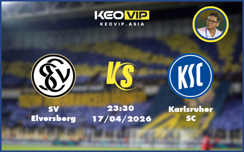 Nhận định soi kèo SV Elversberg vs Karlsruher SC 23:30 ngày 17/04/2026 Hạng hai Đức