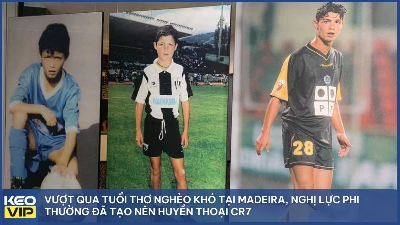 Ronaldo thuở nhỏ tại Madeira, nơi nuôi dưỡng ý chí quật cường của một huyền thoại bóng đá thế giới tương lai