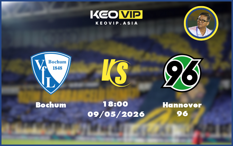 Nhận định soi kèo Bochum vs Hannover 96 18:00 ngày 09/05/2026 Hạng hai Đức