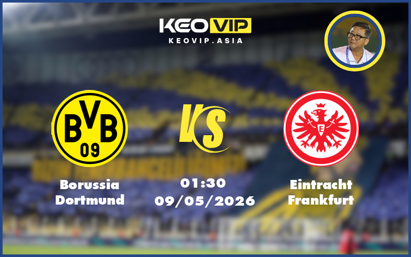 Nhận định soi kèo Borussia Dortmund vs Eintracht Frankfurt 01:30 ngày 09/05/2026 Bundesliga