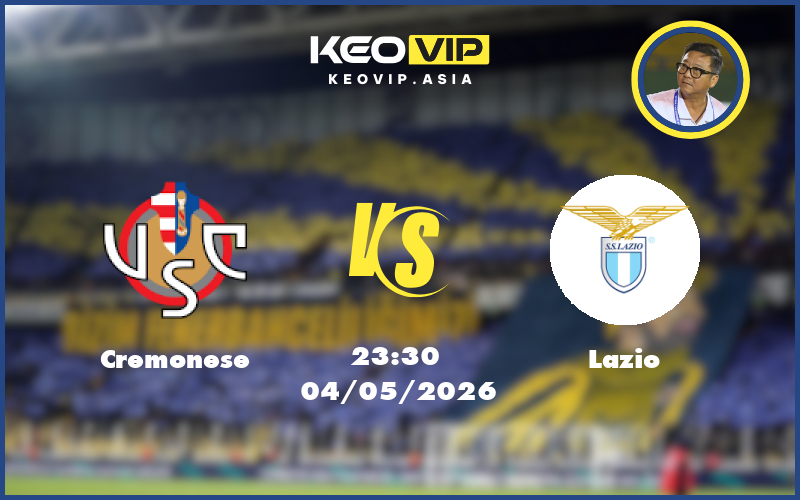 Nhận định soi kèo Cremonese gặp Lazio 23:30 ngày 04/05/2026 tại Seria A