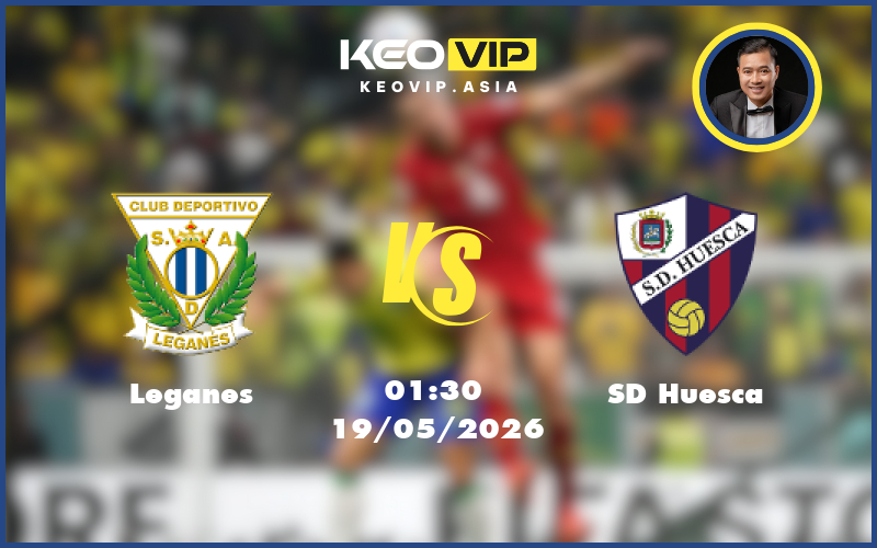 Nhận định soi kèo Leganes gặp SD Huesca 01:30 ngày 19/05/2026 tại Hạng 2 Tây Ban Nha
