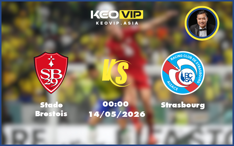 Nhận định soi kèo Stade Brestois gặp Strasbourg 00:00 ngày 14/05/2026 tại Ligue 1