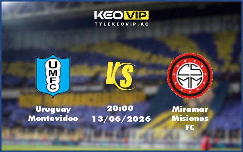 uruguay montevideo miramar misiones fc 13 06 giao huu - Nhận định soi kèo Uruguay Montevideo gặp Miramar Misiones FC 20:00 ngày 13/06/2026 - Giao hữu